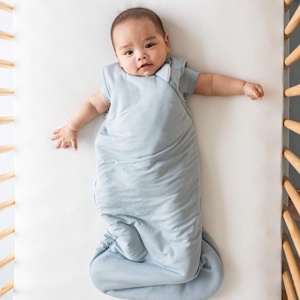 Pelele con cremallera para bebé, de bambú 93%, 7% spandex, para dormir y jugar, nuevo diseño - Product Image 1