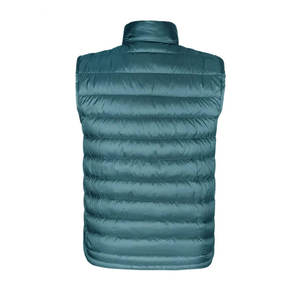 Gilets pour hommes personnalisés en coton uni, tendance, en polyester, avec logo sur mesure - Product Image 2