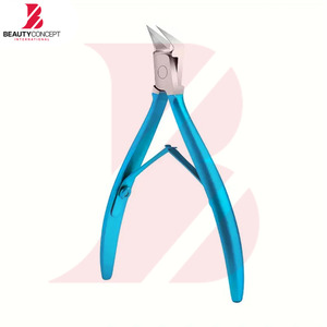 Cortacutículas de acero inoxidable personalizados con logotipo propio para uso en salones de belleza, herramienta de manicura duradera con mango de fácil agarre. - Product Image 4