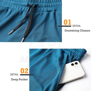Shorts de course pour hommes, légers, confortables, respirants, à séchage rapide, écologiques, style décontracté, design personnalisé, ajustement flexible - Product Image 5