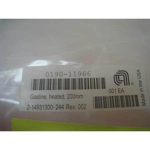 NEW AMAT 0190-11966 ท่อแก๊สแบบมีระบบทำความร้อน ขนาด 200 มม. - อุปกรณ์และอะไหล่เซมิคอนดักเตอร์ระดับโลกที่เชื่อถือได้ - Product Image 1