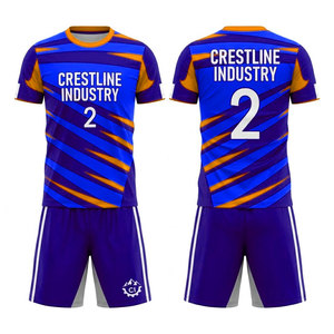 Custom Logo Soccer Jersey Set Football Team Sportswear Quick Dry Soccer Team Uniform - Product Image 1
