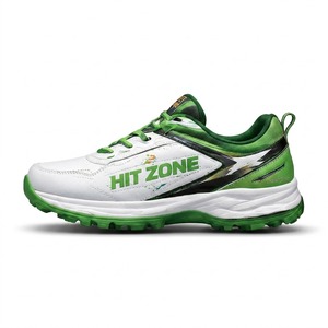Zapatos de Cricket Hit Zone con Suela de Goma, Agarre Fuerte, Diseño Ligero y Duradero, Zapatos Deportivos Profesionales para Entrenamiento y Partidos - Product Image 1