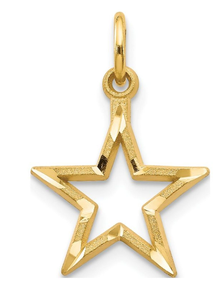 Antique Brass Perforated Metallic <b>Star</b> Christmas <b>Hanging</b> Decoration Elegant Exquisite Xmas Decor - Product Image 5