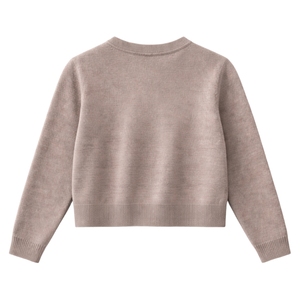 Cardigans unisexes décontractés Tiki Taka Sports pour l'automne et l'hiver, anti-rides, brodés, en tricot, avec doublure en coton, lacets et patchwork - Product Image 6