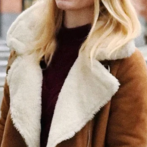 Dernières tendances en matière de vestes en cuir surdimensionnées pour femmes, manteau en cuir de couleur marron, vestes en PU pour femmes - Product Image 4