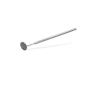 Miroir buccal pour la cavité orale, outil de diagnostic dentaire de précision, poignée en acier inoxydable durable, surface réfléchissante pour dentiste - Product Image 1