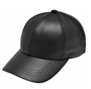 New Design <b>Baseball</b> <b>Caps</b> Genuine Leather Custom Made Black Fitted Leather <b>Baseball</b> <b>Caps</b> Leather <b>Caps</b> OEM Service in Cheap Prices - Product Image 3