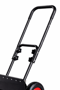 Pousse-neige à lame en U de 30 po x 17 po avec roues, lame et poignée réglables, pelle à neige en acier pour usage extérieur ODGWTO018 - Product Image 2