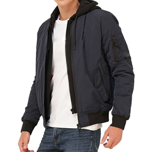 Custom Logo Wholesale Price Custom Made <b>Men's</b> Bomber <b>Jacket</b> Latest Design 100% Cotton <b>Canvas</b> High Quality Winter - Product Image 5