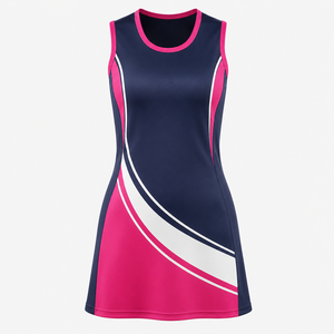 Uniforme de Netball para Mujer, Transpirable, de Tela Suave, Diseño Personalizado, Alta Calidad, Superventas, para Venta en Línea - Product Image 2