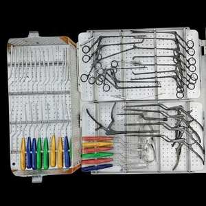 Kit de cirugía espinal mínimamente invasiva Phantom ML MIS, sistema Metrix con instrumentos y retractores, de acero inoxidable con caja - Product Image 2