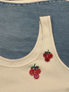 Top de Tirantes Bordado a Mano con Cuentas de Primera Calidad para Mujer, con Diseño Exclusivo de Boutique - Product Image 3