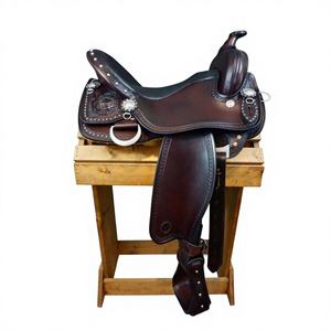 Sillín de Carreras Inglés Personalizado 100% Cuero Genuino con Estructura de Madera y Herrajes SUS304, Sostenible, Absorbente de Sudor, Duradero y Transpirable - Product Image 5