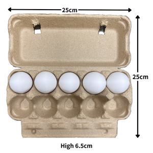 Cartón de caja de huevos de papel reciclado de calidad superior a precio competitivo para 10 huevos embalaje de alimentos personalizado exportación al por mayor - Product Image 2