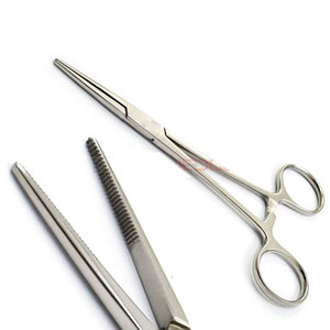 Kelly Forceps Straight 5.5 Inch Stainless Steel German Reusable Dental General Surgery Medic Instruments Hemostatic Clamps - Product Image 1