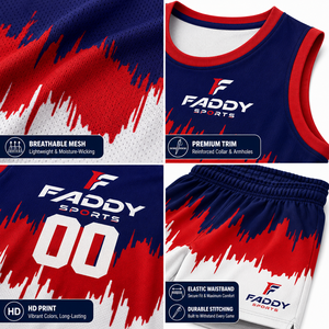 Ensemble d'uniformes de basketball personnalisés par sublimation, respirant et à séchage rapide, maillot et short de basketball d'équipe, tenue d'entraînement professionnelle pour hommes - Product Image 4