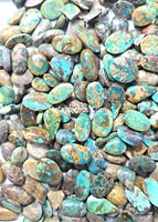 Pierre précieuse naturelle Irfan Gems, turquoise Nishapuri, taille brillant ronde, pierre précieuse en vrac, 20-40 mm, 7-12 g, pour la fabrication de bijoux, provenant du Rajasthan
