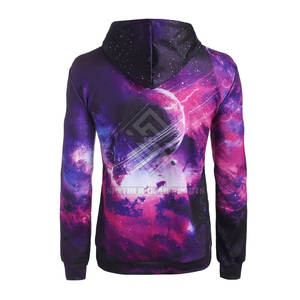 Sudadera con Capucha para Hombre, Uso en Exteriores, Diseño Moderno, Color Sólido, Sublimada, Forro Polar Ecológico, Transpirable, Informal, de Invierno, Mezcla de Algodón, Holgada - Product Image 4