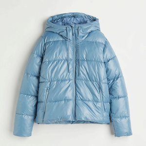 Veste matelassée pour femme, nouvelle mode, vente chaude, logo personnalisé, imperméable, coupe-vent, manteau d'automne-hiver, coton épais, long - Product Image 1