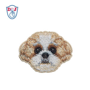 Parche Bordado Termoadhesivo con Diseño de Perro, Parches Bordados Personalizados, Parches Termoadhesivos, Emblemas - Product Image 5