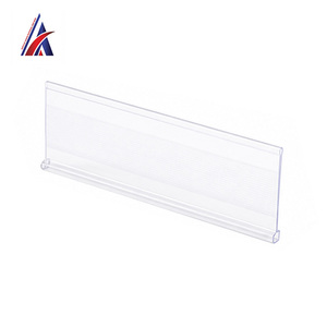 Support d'étiquette de prix transparent blanc 1,2 mm pour rayonnages, idéal pour supermarchés et expositions - Fournisseur de premier plan en Malaisie - Product Image 1