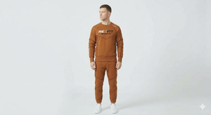 Vêtements de sport en gros : Survêtement de sport personnalisé pour homme, ensemble coupe-vent de gym 2 pièces, tenue de sport et streetwear (hoodie et short) - Product Image 5