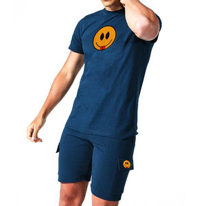 Conjunto de verano para hombre: pantalones cortos y camiseta, ropa de gimnasio para hombre, fabricante al por mayor, conjunto informal de verano para hombre. - Product Image 3