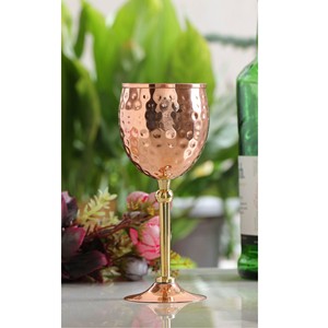 Ensemble de verres à vin élégants en acier inoxydable finition miroir pour bar - Product Image 5