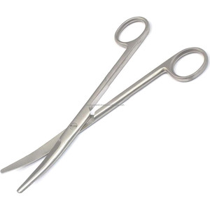 กรรไกรผ่าตัดโค้ง Medivolve Mayo ขนาด 5.5 นิ้ว ทำจากเหล็กกล้าไร้สนิม สำหรับศัลยกรรม ทันตกรรม และสัตวแพทย์ รับผลิตแบบ Private Label และเครื่องมือสั่งทำพิเศษ - Product Image 6