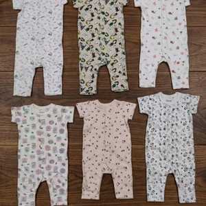 Combinaison Bébé Personnalisée en Coton à Manches Courtes Unisexe Imprimée Col Rond Sans Étiquette pour Toutes Saisons – Vente en Gros - Product Image 3