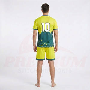 Ensemble de maillots de football personnalisés, fabricant d'uniformes de football, fournisseur de kits d'équipe, directement du fabricant - Product Image 3