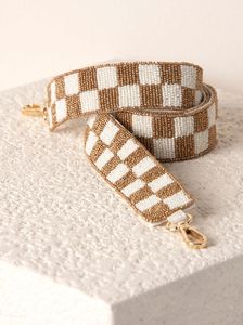 Sangle de sac brodée sur mesure, faite main, perlée, de créateur, et lanière d'épaule tendance à prix abordable - Product Image 3