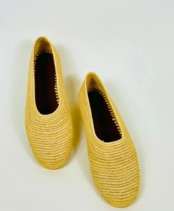 Zapatos de rafia marroquíes para mujer – Sandalias de paja hechas a mano y sandalias bohemias - Product Image 2