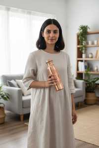 Food Grade <b>Copper</b> <b>Bottle</b> for Healthy <b>Drinking</b> Water - Product Image 5