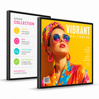 Moniteur LCD carré pour archives de bibliothèque 22 33,2 pouces 1920x1920 500 Nits Panneau IPS RK3568 Android Factory