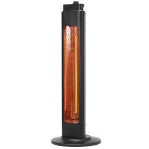 Riscaldatore Elettrico a Infrarossi da Esterno 1500W con Telecomando, 3 Velocità, Timer 24H e Protezioni di Sicurezza Multiple - Product Image 1