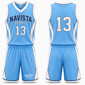 ชุดเสื้อบาสเก็ตบอล Navista Sports รุ่น 20 แบบซับลิเมชั่น ระบายเหงื่อได้ดี สำหรับผู้ใหญ่ ทั้งชายและหญิง - Product Image 3