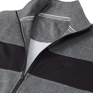 Ensemble de survêtement sportif décontracté d'hiver avec logo brodé personnalisé, survêtement pour hommes, jogging en molleton, 100% coton - Product Image 5