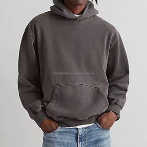 Sudaderas personalizadas bordadas unisex de alta calidad, antiencogimiento, 470 gsm, para hombre, venta al por mayor - Product Image 5