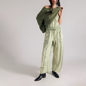 Mono de mujer de verano casual con estampado personalizado, sin mangas, sin tirantes, con cintura ajustada, espalda descubierta y pantalones anchos - Product Image 5