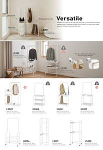 Modern Metal Double Rod Clothing Rack With 4 Storage Bins Adjustable Height Freestanding <b>Coat</b> Rack For Bedroom Home Use - Product Image 6