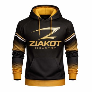 Sudadera con capucha con estampado personalizado cosido en blanco y negro 3D ciervo caza deportes pulóver Sudadera con capucha - Product Image 6