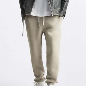 Casual <b>Running</b> Track <b>Fleece</b> Jogger Pant Straight Pattern Sweatpants with Drawstring Waist Pockets Flat Front Style Joggers Pants - Product Image 2