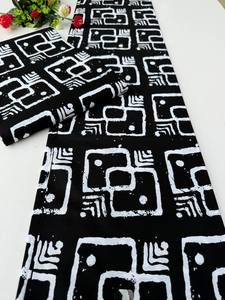 Tela de Algodón con Estampado Africano Resistente y Duradero para Vestidos, Uso Diario, Mercado de Moda Africana - Product Image 5