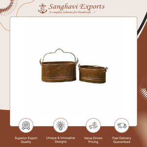 Support de plante ovale en métal galvanisé de haute qualité avec revêtement en poudre, design classique, pour la maison et le jardin, à prix bas - Product Image 2