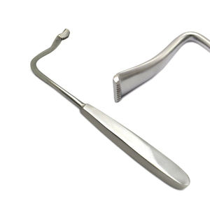 เครื่องมือผ่าตัดทางทันตกรรม Bowlder Henry Rake Retractor สำหรับถอนฟันคุดแบบแมนนวล ทำจากสแตนเลสสตีล คลาส I ชุด 18 ชิ้น ความยาว 190 มม. - Product Image 2