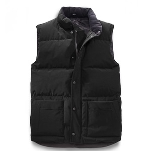 High Quality Custom Logo Down Puffer Vest Men and Women Down Vest Lightweight <b>Wind</b> <b>Breaker</b> Waistcoat Vest With Pocket - Product Image 1