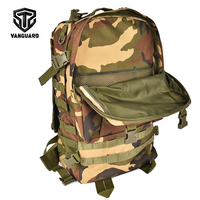 Sac à dos tactique d'assaut de survie en plein air, grande capacité 35L, en polyester respirant et imperméable, avec fermeture éclair, compatible MOLLE, fabriqué par OEM