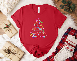 OEM Sleek Apparels Offers Stylish Quick Dry Men's T-Shirts Christmas Theme Printed Light Knitted 100% Polyester Wholesale Supply - Product Image 1